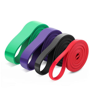 TPE 41&quot; Resistance Bands 208cm Fitness Rubber Pull Up Crossfit Power latex Expander Hanging Yoga Loop Band
