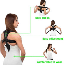 Load image into Gallery viewer, YOSYO Brace Support Belt Adjustable Back Posture Corrector Clavicle Spine Back Shoulder Lumbar Posture Correction