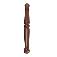 Load image into Gallery viewer, Solid Wood Tai Ruler Fitness Bar Qigong Straight Wushu Stick Polished Smooth for Training