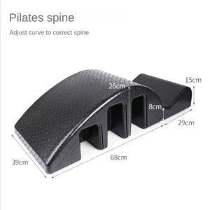 Yoga Arc Bending Cervical Vertebra Fitness Equipment PE S-Curve Shape Spine Corrector Fitness Pilates Yoga Training Accessories