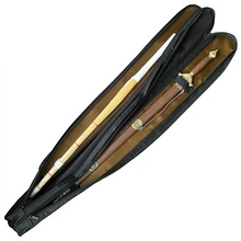 Cargar imagen en el visor de la galería, KUN MASTER- Sword Bag 55in Martial Art Case Can Packed 2 Sword Waterproof Bag for stick and Tai Chi sword, 1.4 meter Bag Shoulder Bag