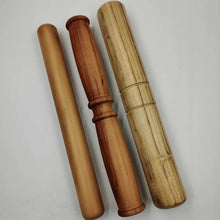 Cargar imagen en el visor de la galería, Wooden Tai Chi Ruler Roll Stick Solid Wood Tai Chi Stick Creative Wood Exercise Equipment