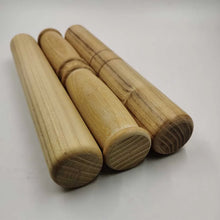 Load image into Gallery viewer, Wooden Tai Chi Ruler Roll Stick Solid Wood Tai Chi Stick Creative Wood Exercise Equipment