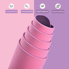 Load image into Gallery viewer, TPE Yoga Mat 6mm For Beginner Non-slip Sports Exercise Pad With Position Line For Home Fitness Gymnastics Pilates YM-004