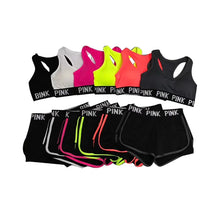 Cargar imagen en el visor de la galería, New Yoga Set Women Hollow Beauty Back Sports Bra+Hip Lifting Sports Shorts Workout Set Seamless Fitness Gym Set Sportswear