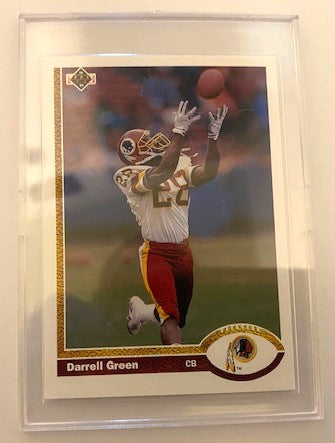 Darrell Green - UPPER DECK 1991; Washington Redskins/Commanders