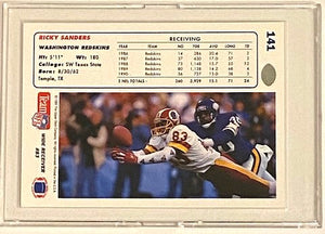 Ricky Sanders - UPPER DECK 1991, Washington Redskins/Commanders