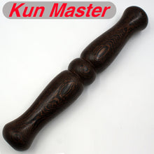 Cargar imagen en el visor de la galería, Natural Polished Smooth Tai Chi Stick Wenge Wood Tai Chi Ruler Martial Art Hard Wood Diameter 50mm Length 33CM