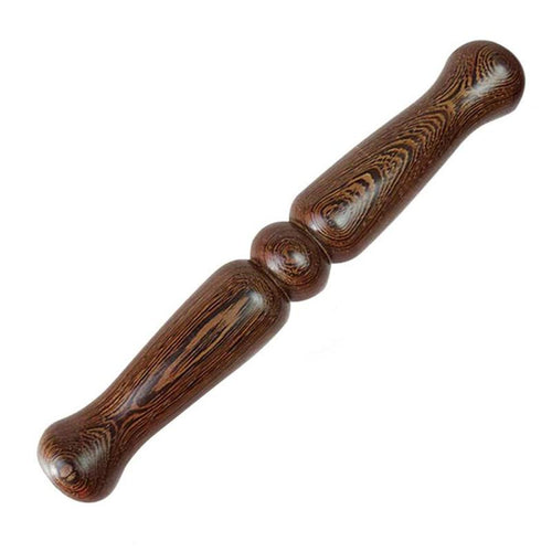 Tai Chi Ruler Solid Wood Tai Chi Stick Kungfu Exercise Equipment (Coffee)