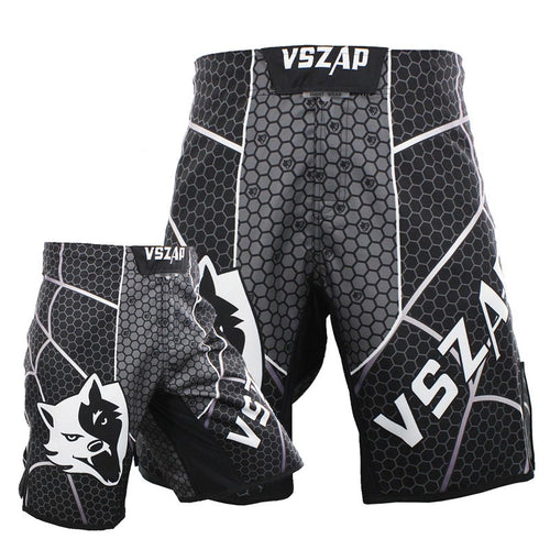 VSZAP Shorts MMA running training  sports Thai boxing fitness fighting martial arts.