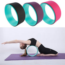 Load image into Gallery viewer, Yoga Circle Ring Pilates Dharma Wheel Stretching Backbends Yoga Wheel Gym Waist Shape Bodybuilding Outdoor Sports Fitness Tool